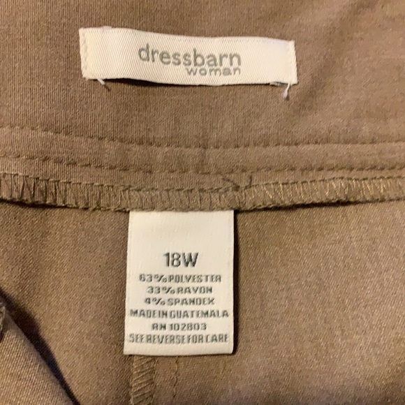 Wide leg pants Dress Barn - Picture 3 of 3